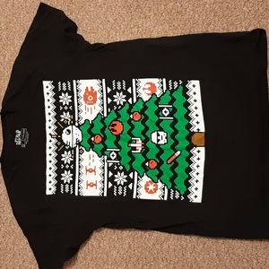 NWOT Star Wars Christmas Tree T-Shirt